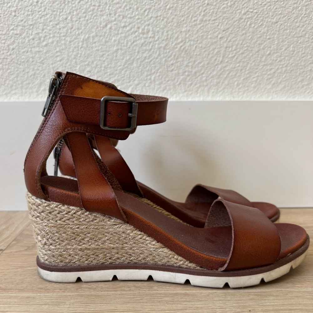 MIA Woven Wedge Heel Sandal